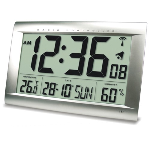 LCD Kalender klok met Nederlanse dag/datum 8009