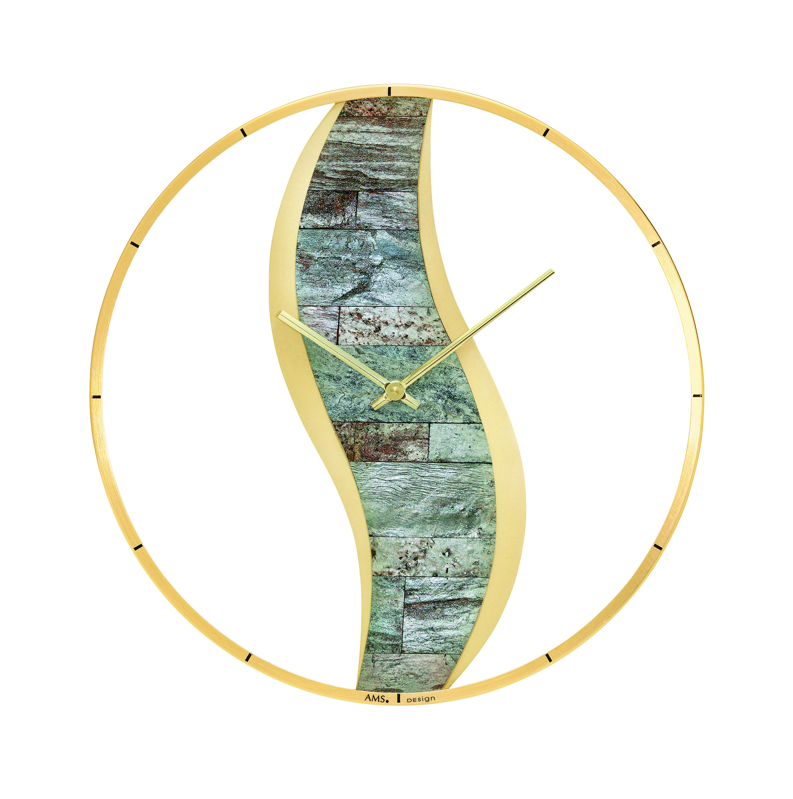 AMS 9645 design wandklok quarts