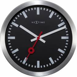 NeXtime Railway clock - 35cm with silence sweep movement